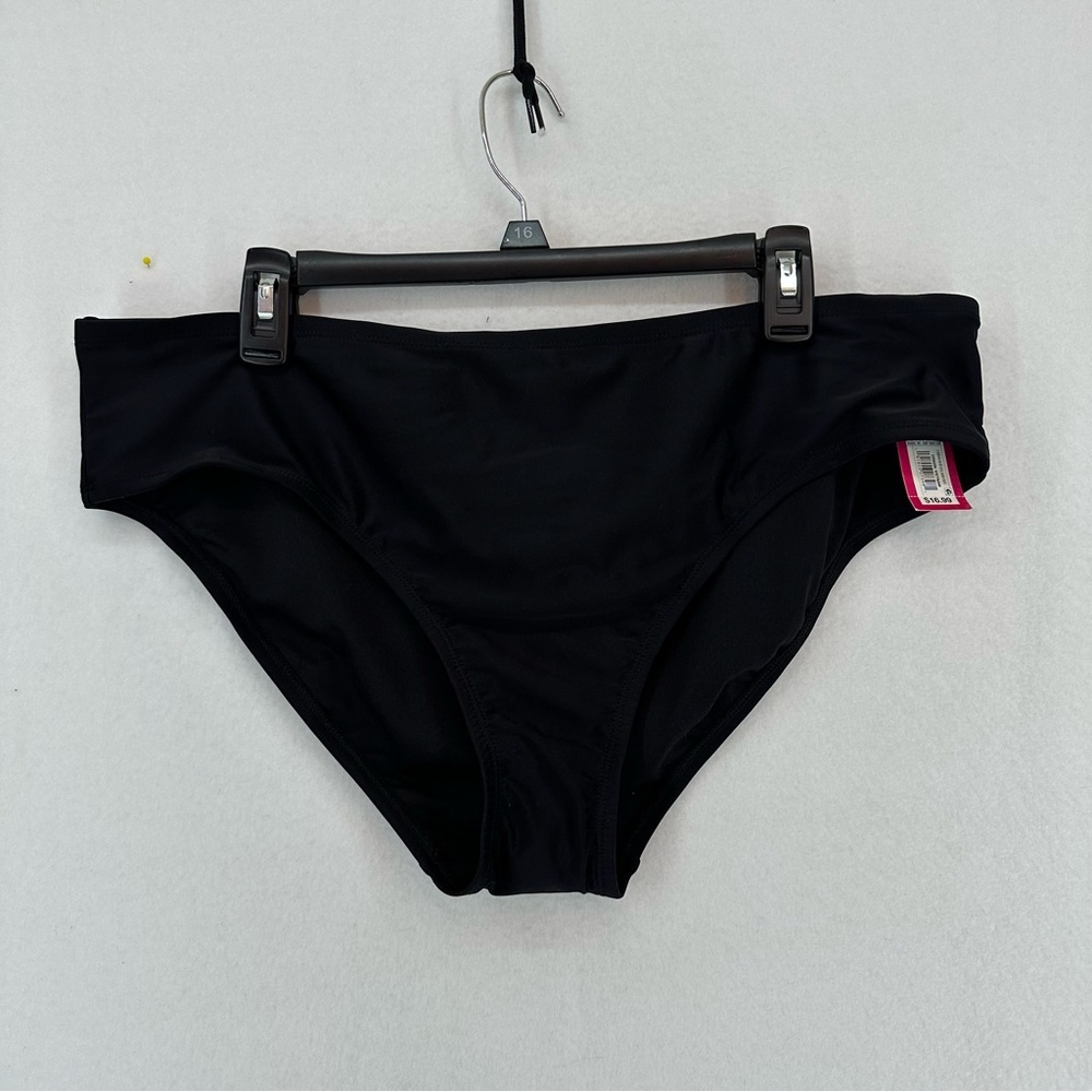 NWT Xhilaration Bikini Bottoms Womens 20/22W Black